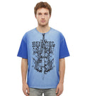 Blue Graphic Print T-Shirt 1