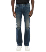 Blue Slim Mid Rise Jeans 1