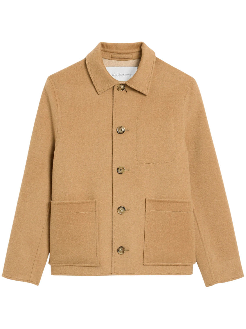 Beige Button-Up Jacket 1
