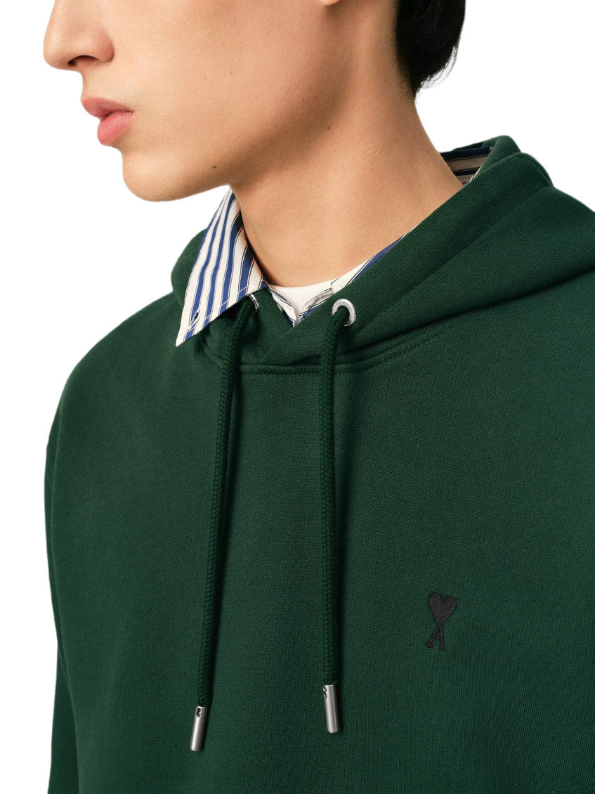 Green Logo Regular Hoodie 4