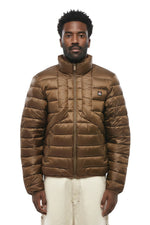 Brown Mock Collar Jacket 1
