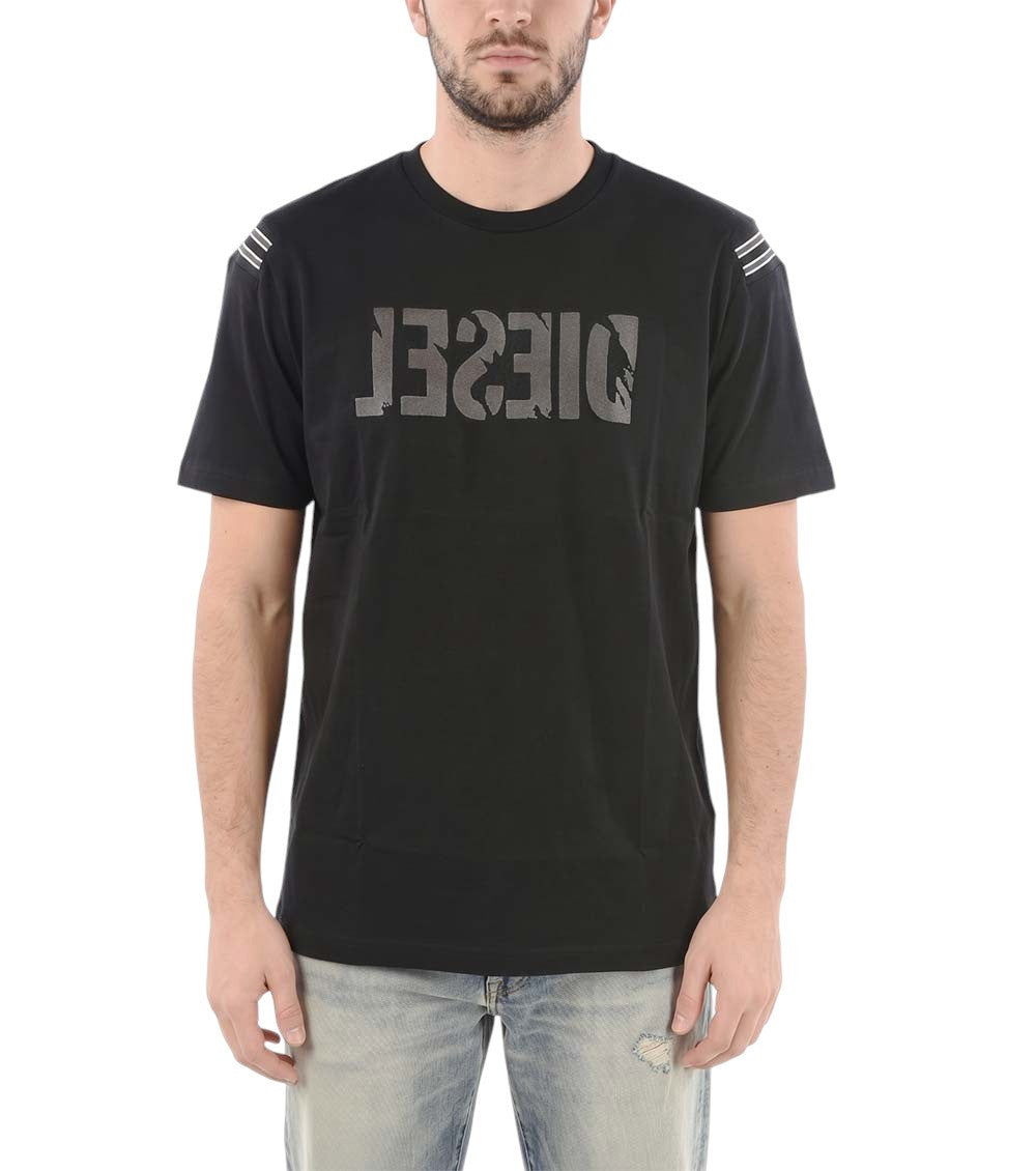 Black Graphic Logo T-Shirt 1