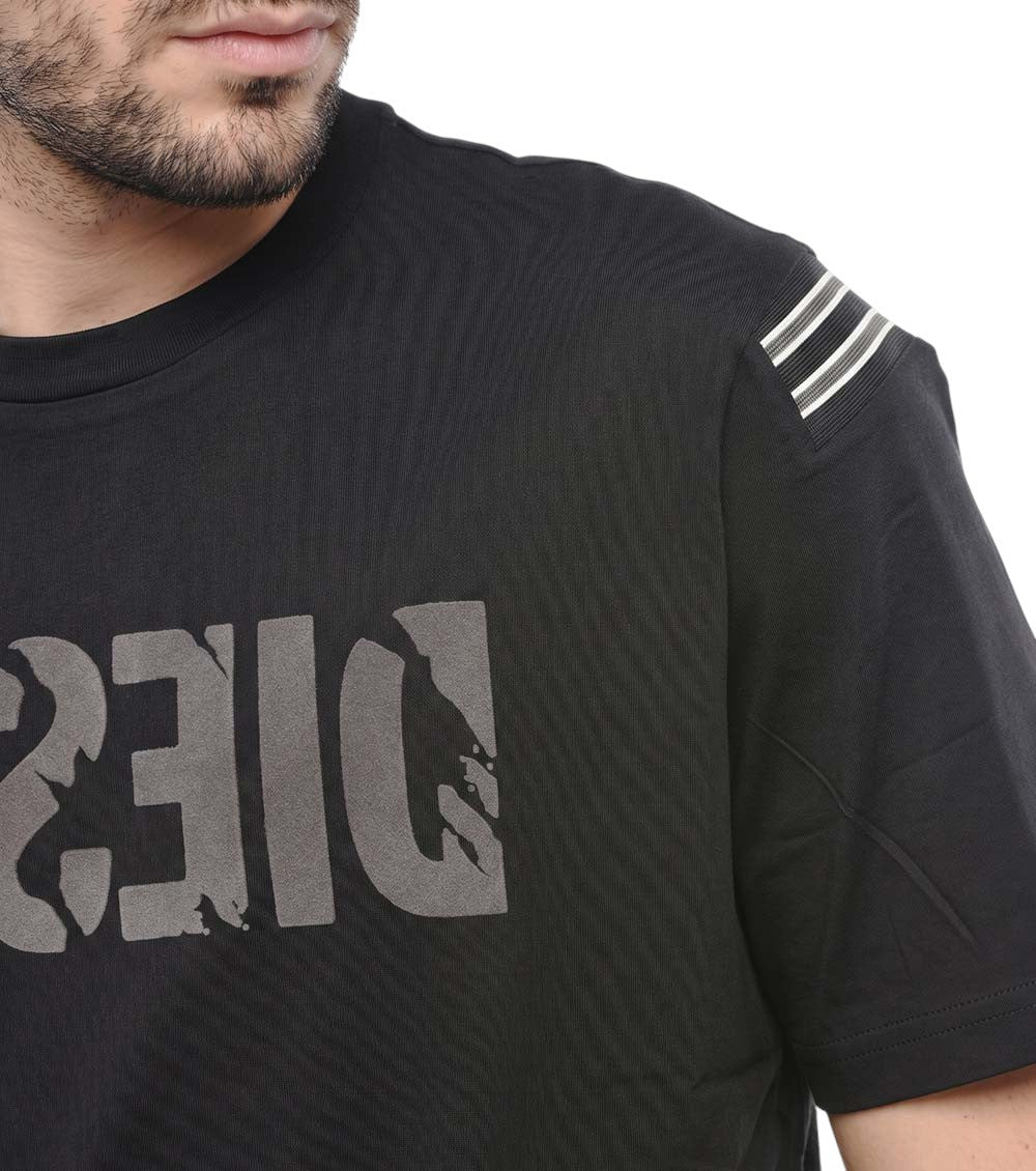 Black Graphic Logo T-Shirt 3