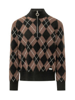 Black Mock Collar Sweater 1