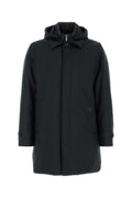 Dark Blue Parka Jacket 1