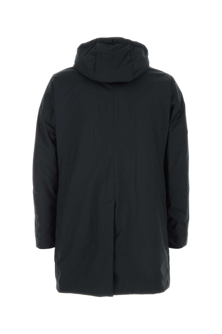 Dark Blue Parka Jacket 2