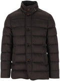Dark Blue Quilted Jacket 1