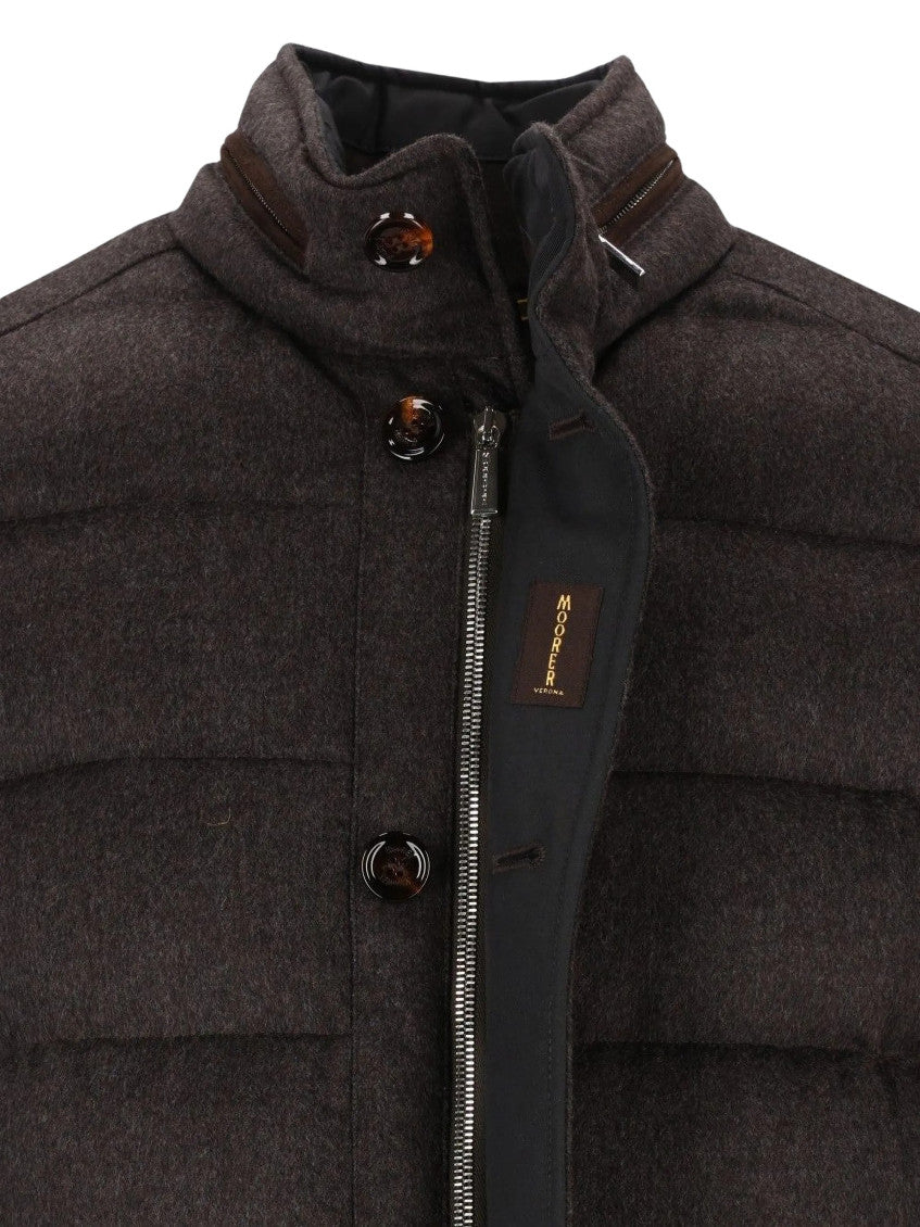 Dark Blue Quilted Jacket 4
