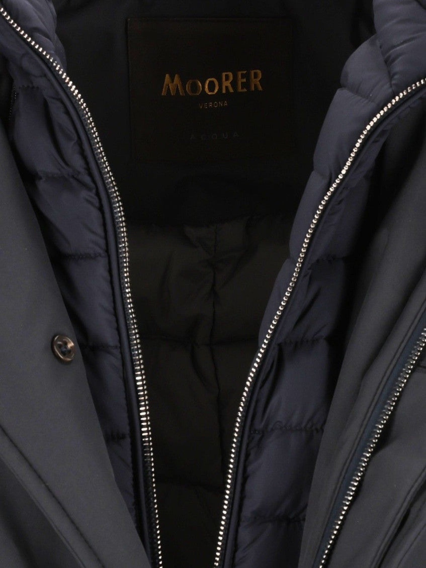 Dark Blue Quilted Jacket 5