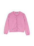 Baby Girl Pink Cotton Cardigan 1
