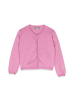 Baby Girl Pink Cotton Cardigan 1