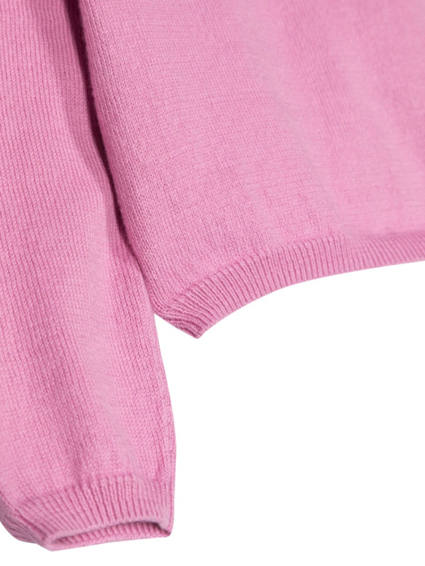 Baby Girl Pink Cotton Cardigan 3