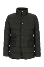 Dark Brown Down Jacket 1