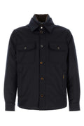 Blue Shirt Collar Jacket 1