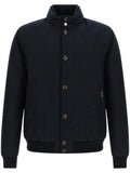 Dark Blue Solid Jacket 1