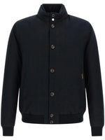 Dark Blue Solid Jacket 1