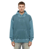 Blue Relaxed Logo Hoodie 1