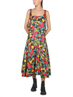 Multicolor Calf Length Skirt 1