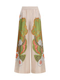 Beige Elasticated Pants 1