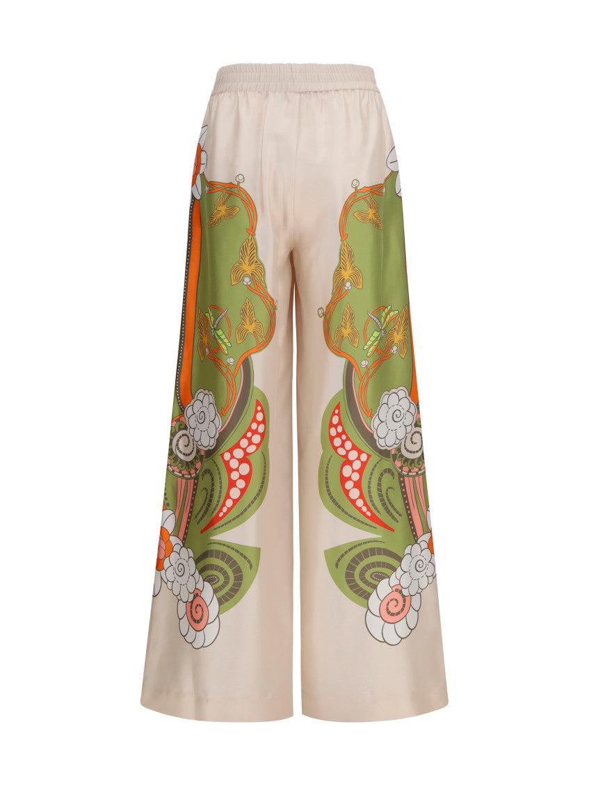 Beige Elasticated Pants 2