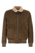 Brown Shirt Collar Jacket 1