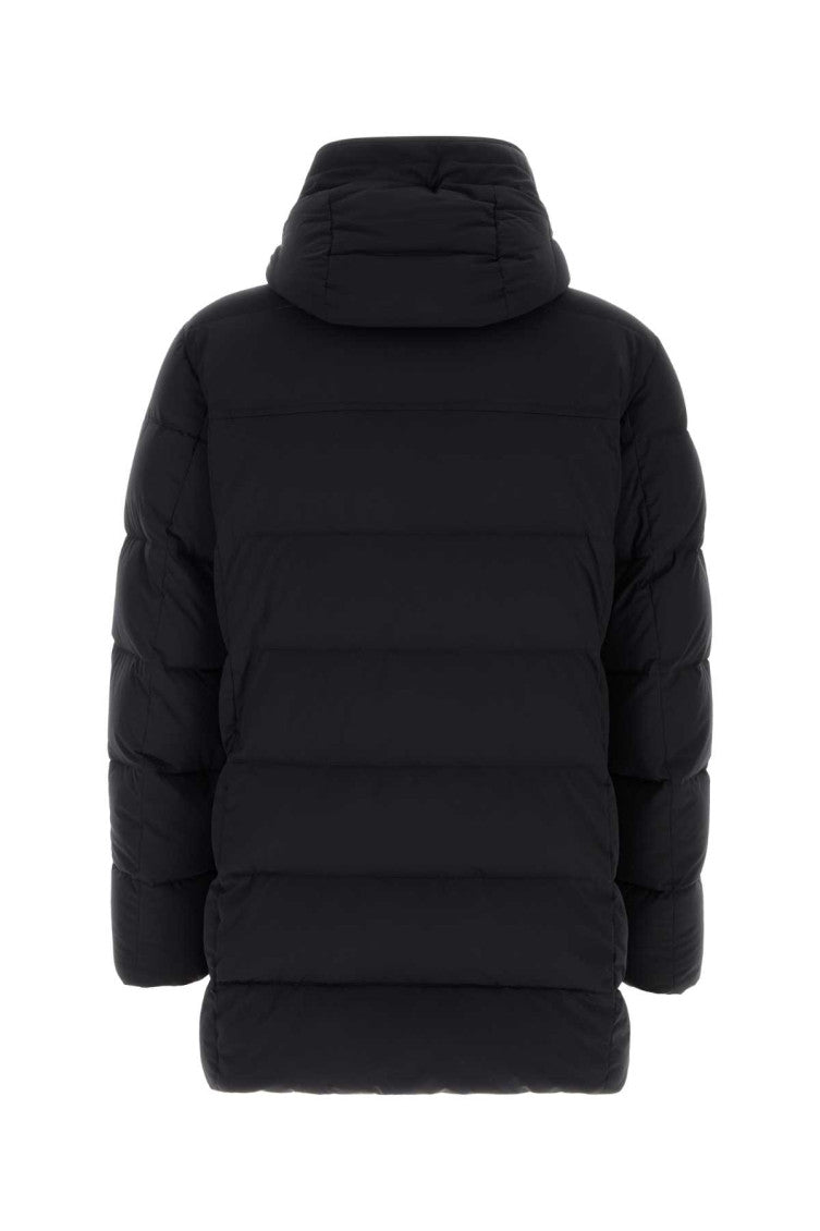Dark Blue Hood Jacket 2