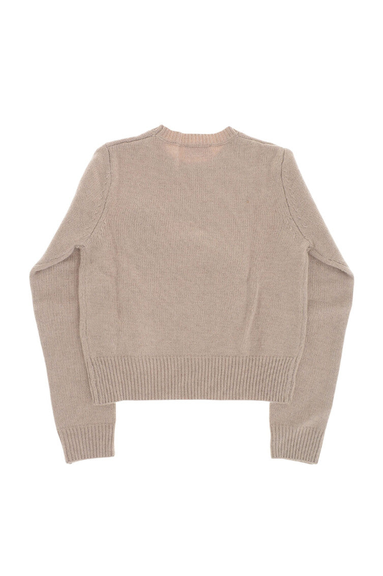 Kids Beige Logo Sweater 2