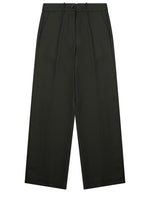 Black Flat Front Pant 1