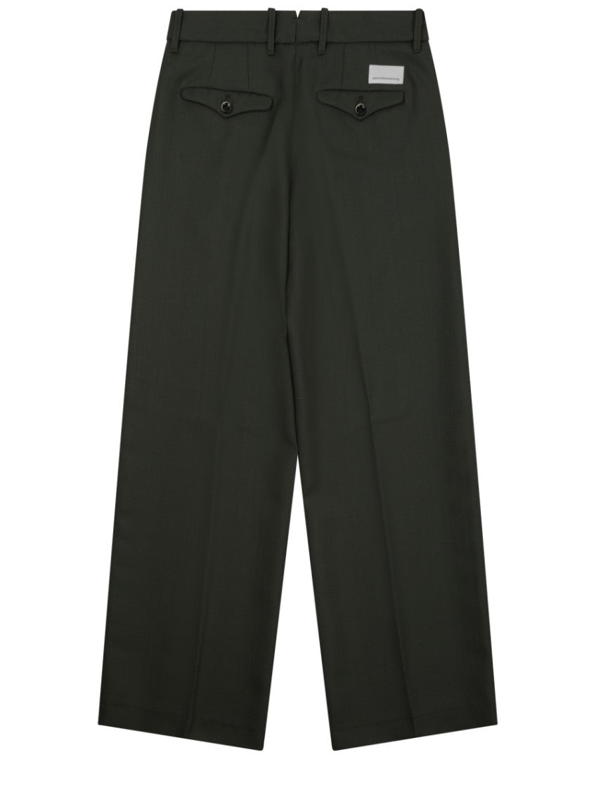 Black Flat Front Pant 2