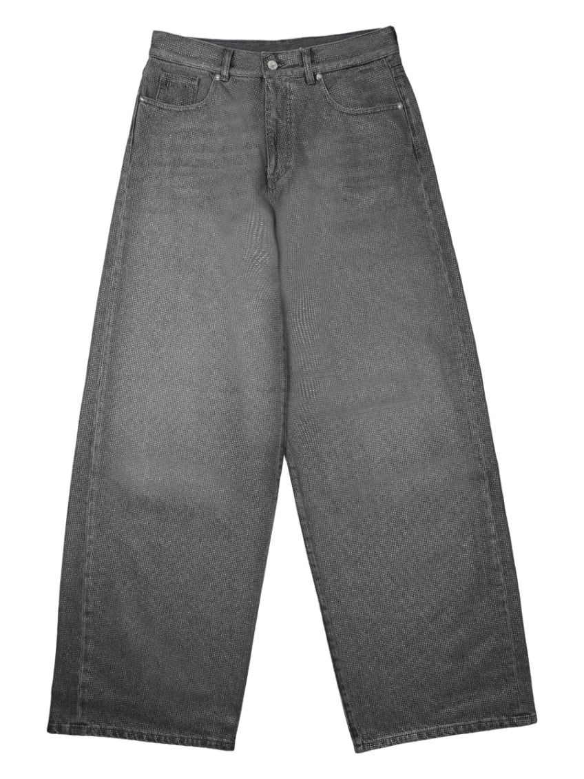 Grey Carrot High Rise Jeans 1