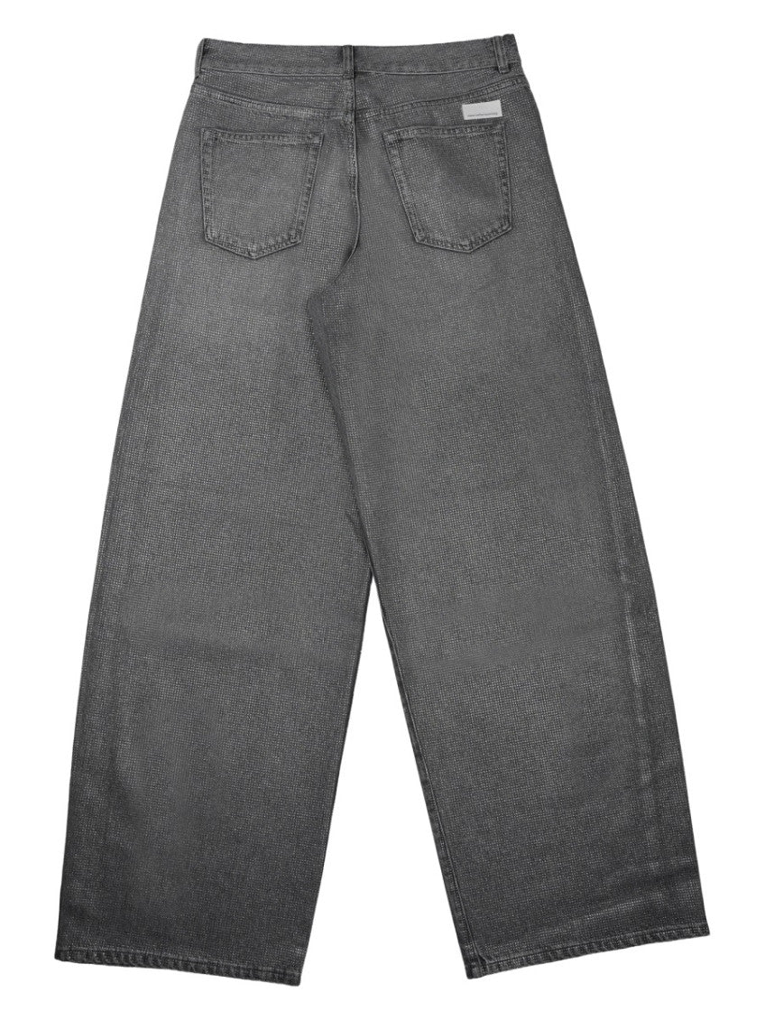 Grey Carrot High Rise Jeans 2