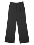 Black Tailored Pleated Pants 1