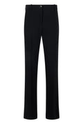Black Slim Bootcut Pants 1