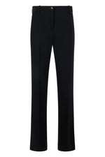 Black Slim Bootcut Pants 1