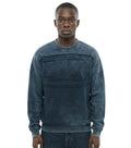 Blue Crew Neck Sweatshirt 1