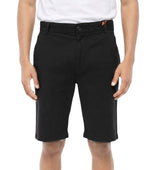 Black Regular Solid Shorts 1