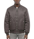Grey Reversible Bomber Jacket 1