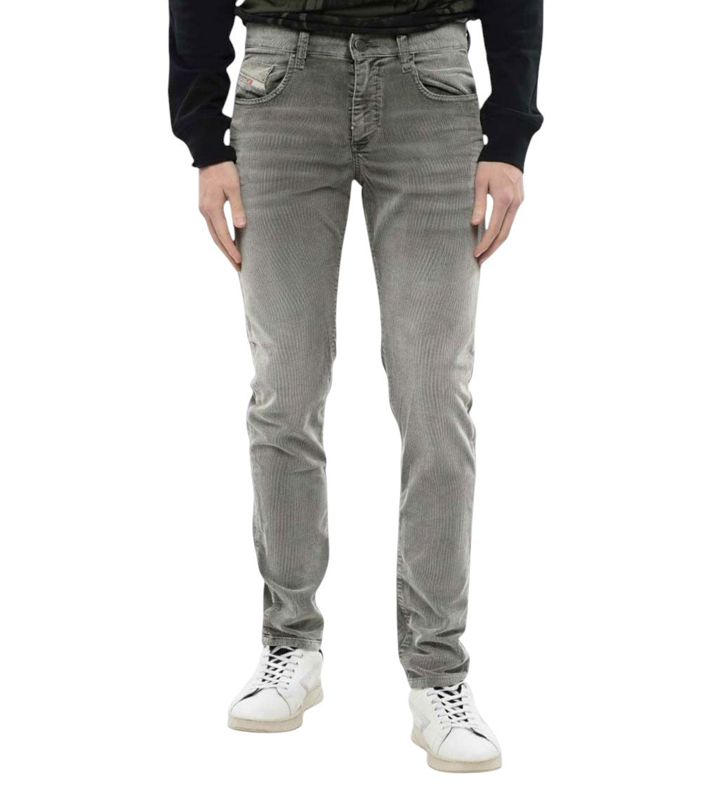 Grey Slim Low Rise Jeans 1