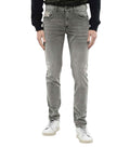 Grey Slim Low Rise Jeans 1