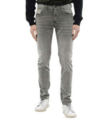 Grey Slim Low Rise Jeans 1