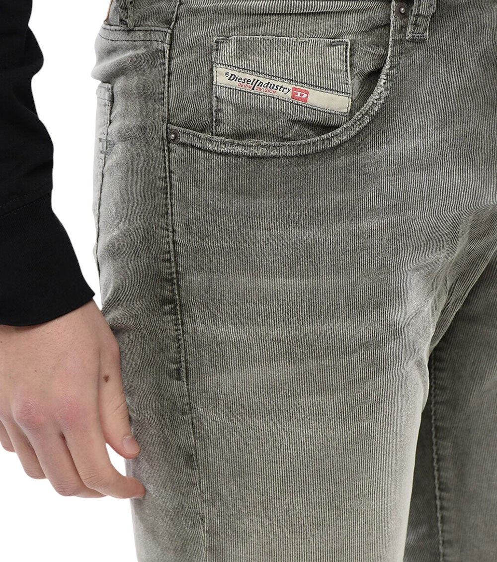 Grey Slim Low Rise Jeans 3