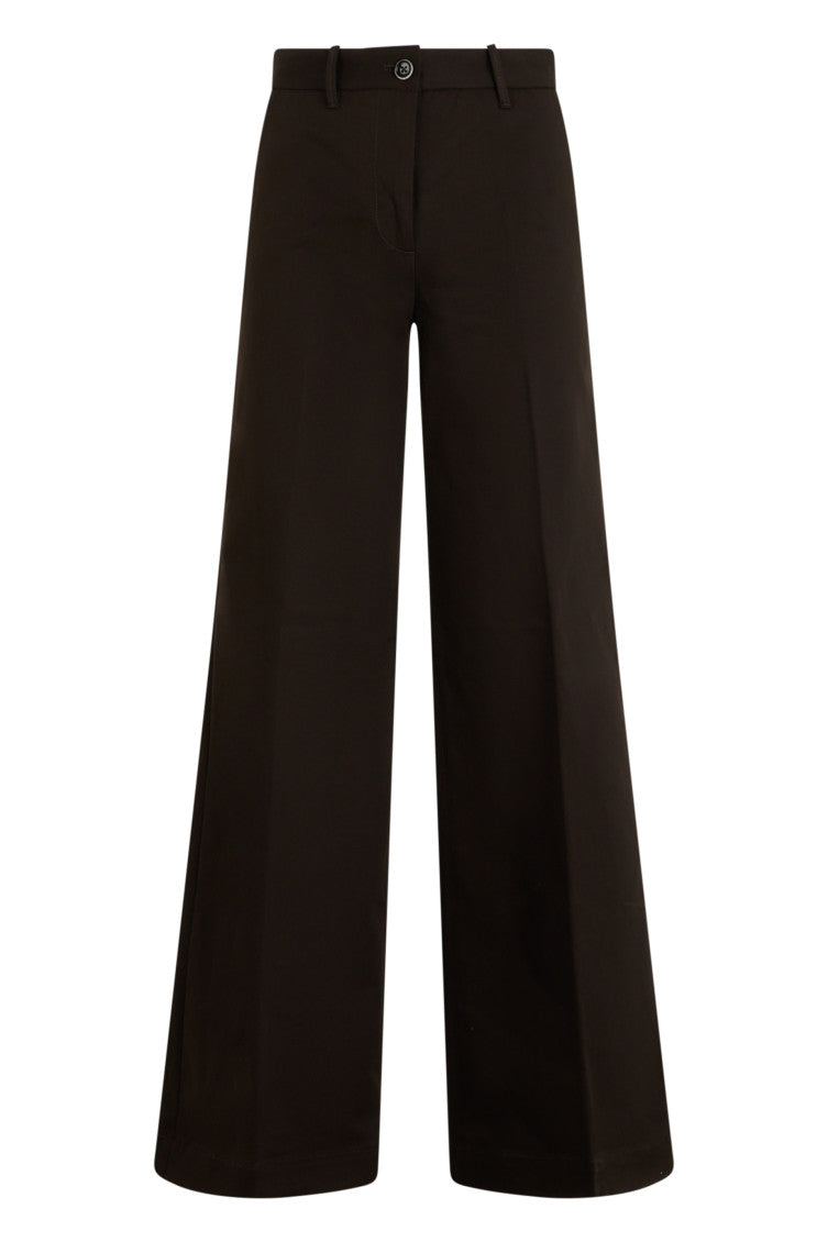 Black Flat Front Pants 1