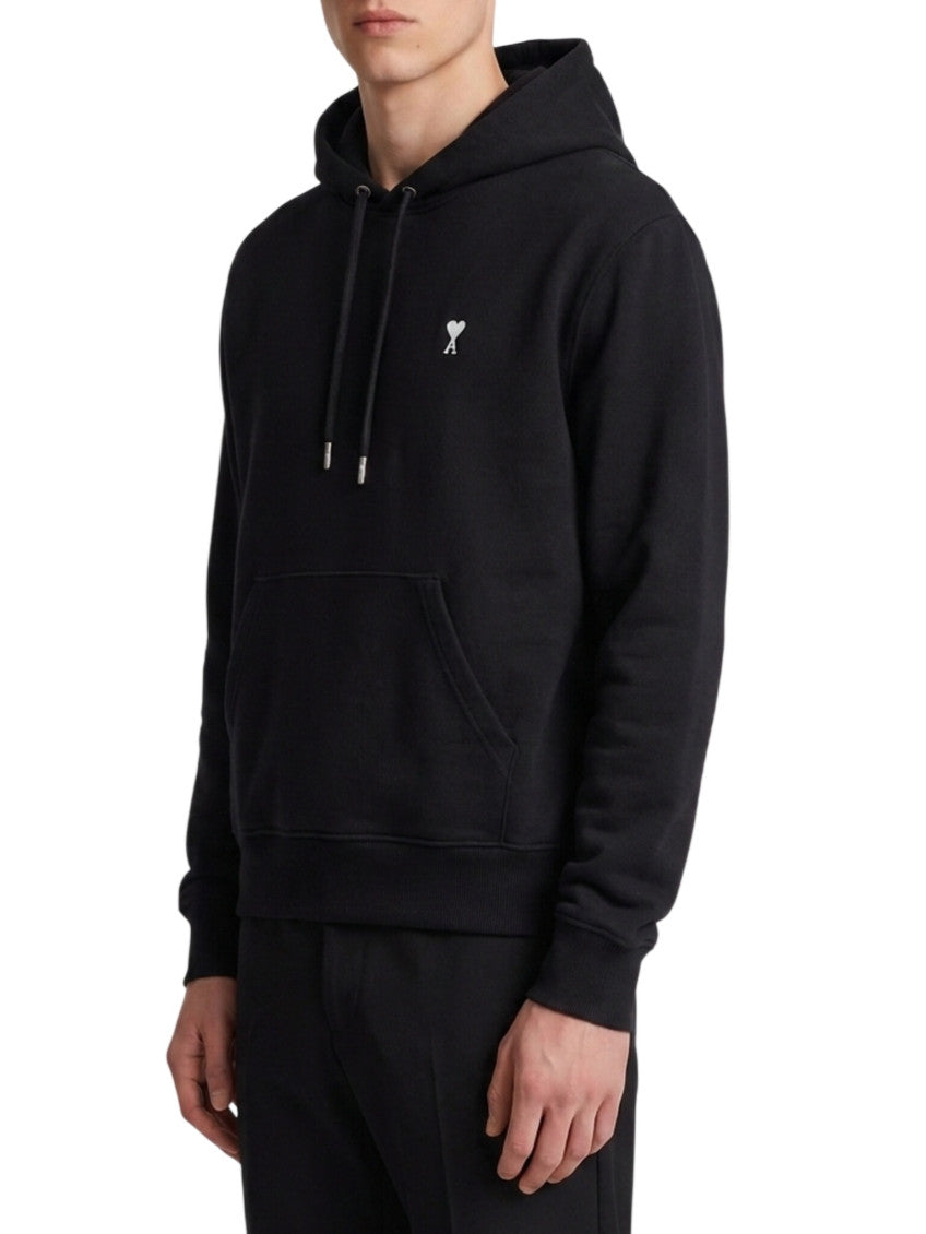 Black Regular Logo Hoodie 2