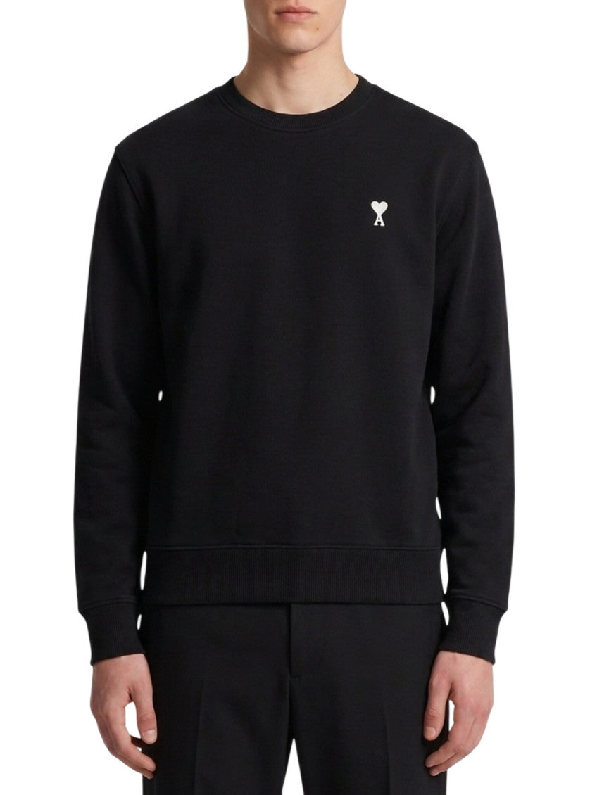 Black Crew Neck Sweatshirt 1