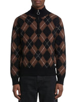 Black Half Zip Sweater 1