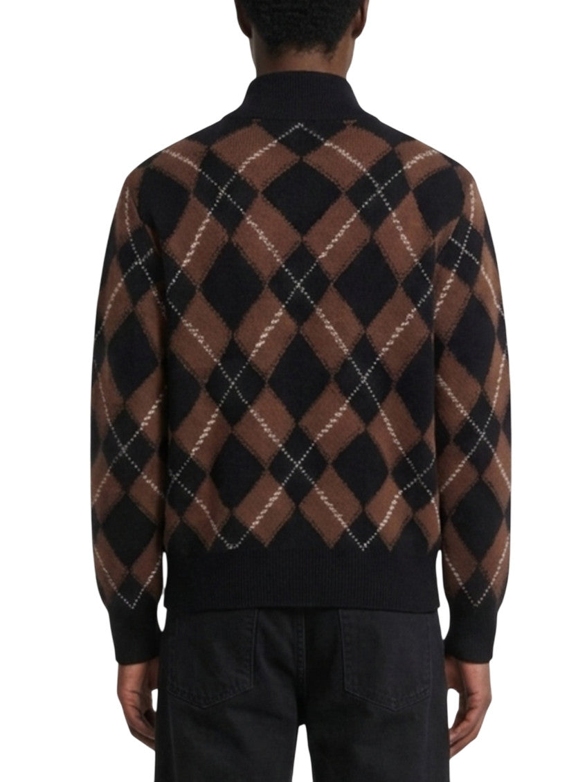 Black Half Zip Sweater 2