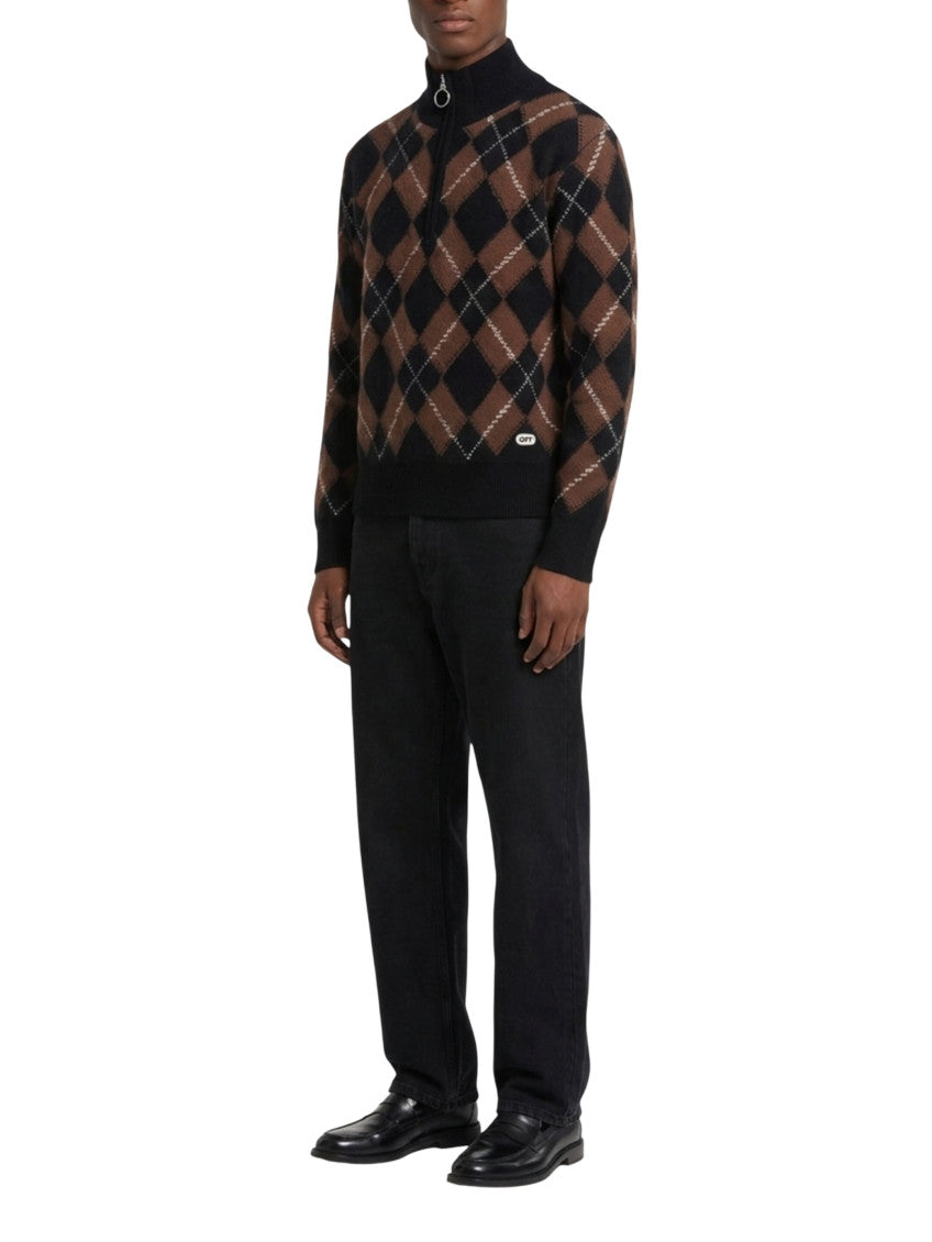 Black Half Zip Sweater 3
