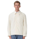 Off White Solid Overshirt 1