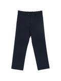 Navy Blue Tailored Flat Front Pant 1