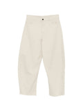 Off White Flat Front Pants 1